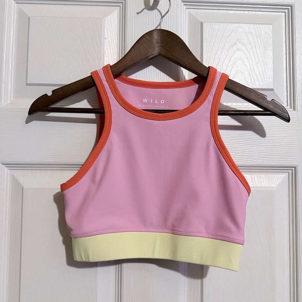 WILO Color-block Sports Bra